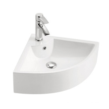 ceramic triangle basin space-saving Item:8166 corner wall hung basin